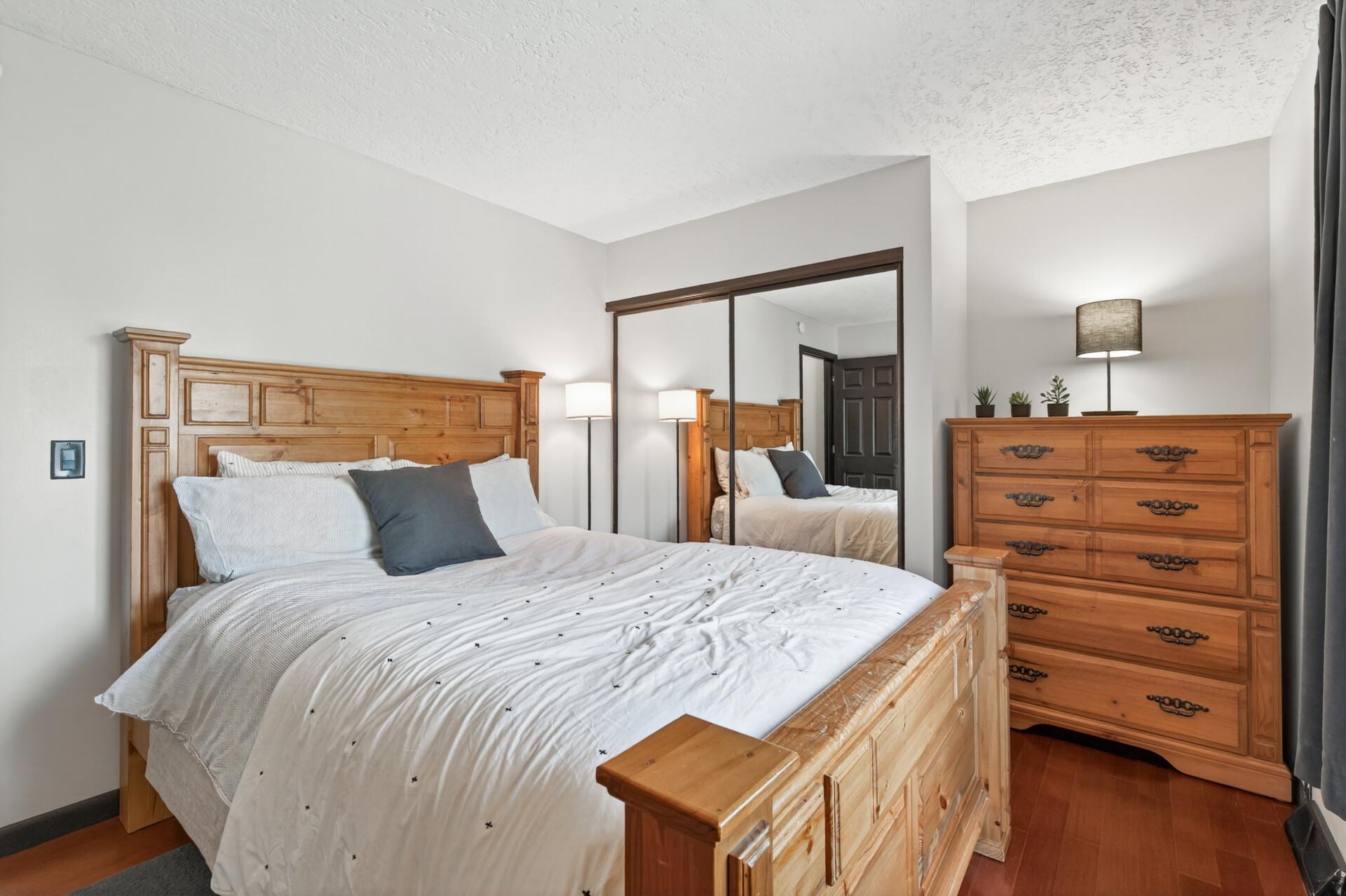 Bedroom number 2 on the ground floor
