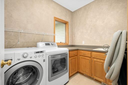 Large main floor laundry room.