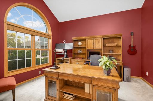 Front flex room currently used as an office..