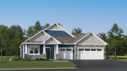 Photo for 14546 111th Avenue N, Dayton, MN 55369 - listing #6811782 (*Rendering, actual homes finishes will vary) The stunning exterior.