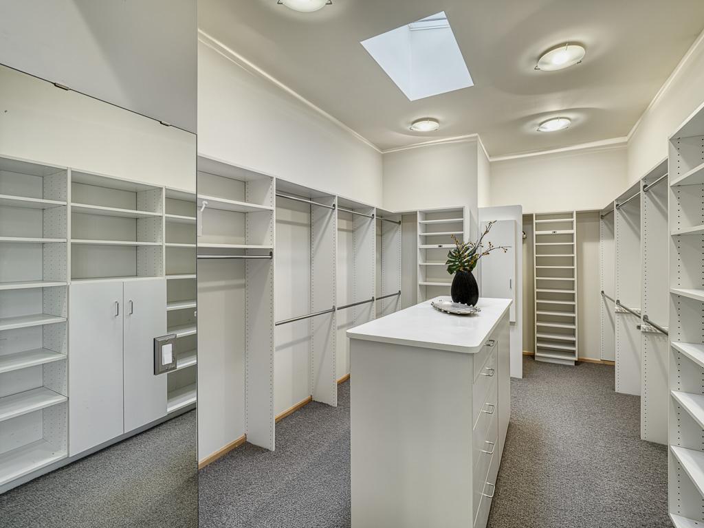 Generous dream closet with room for everything and more!