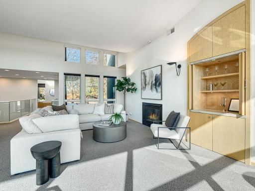 Enjoy the cozy gas fireplace in the great room!