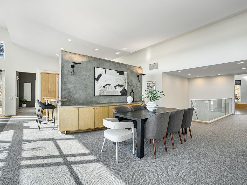 Thoughtful design allows easy flow from room to room