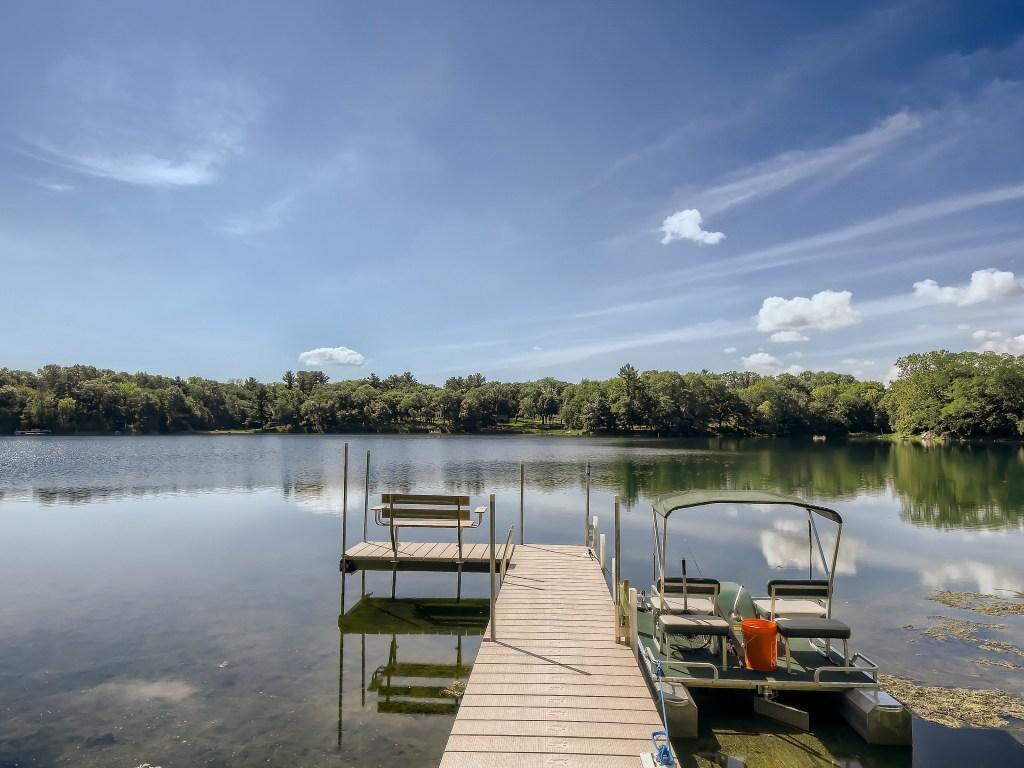 Private lakeside living and year-round fun and is sure to impress!