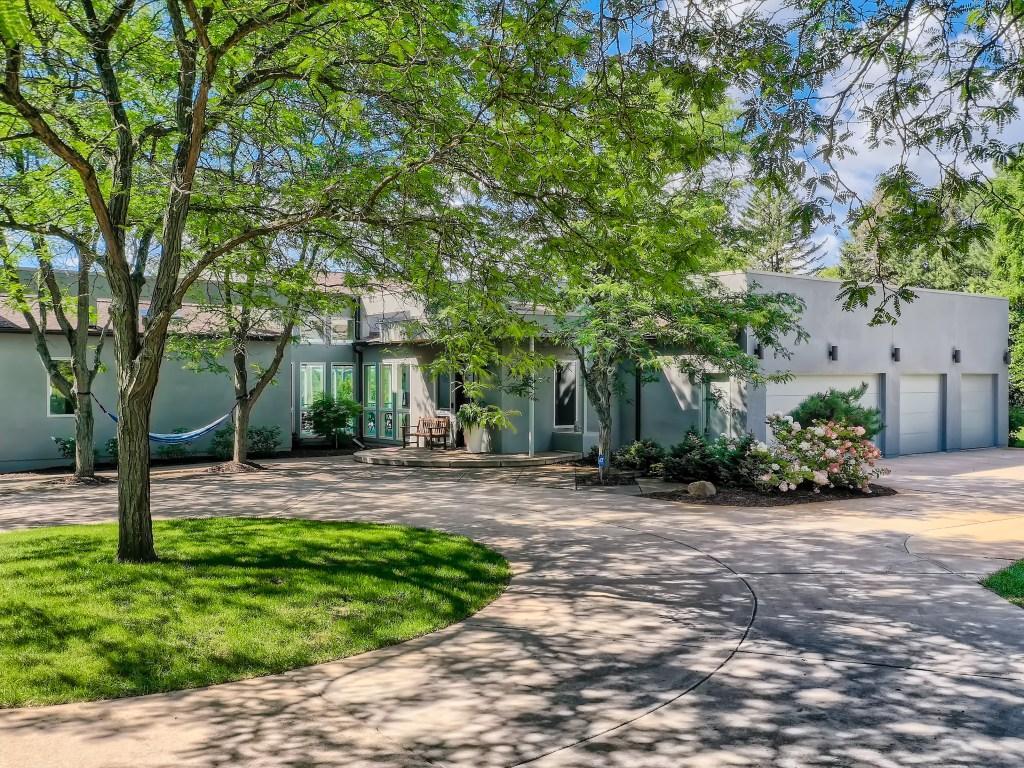 Designed by Charles Stinson and built by Streeter Custom Builder, this home is a true architectural retreat