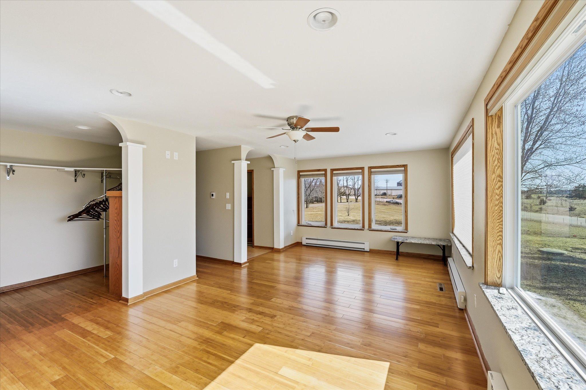 Abundance of natural lighting