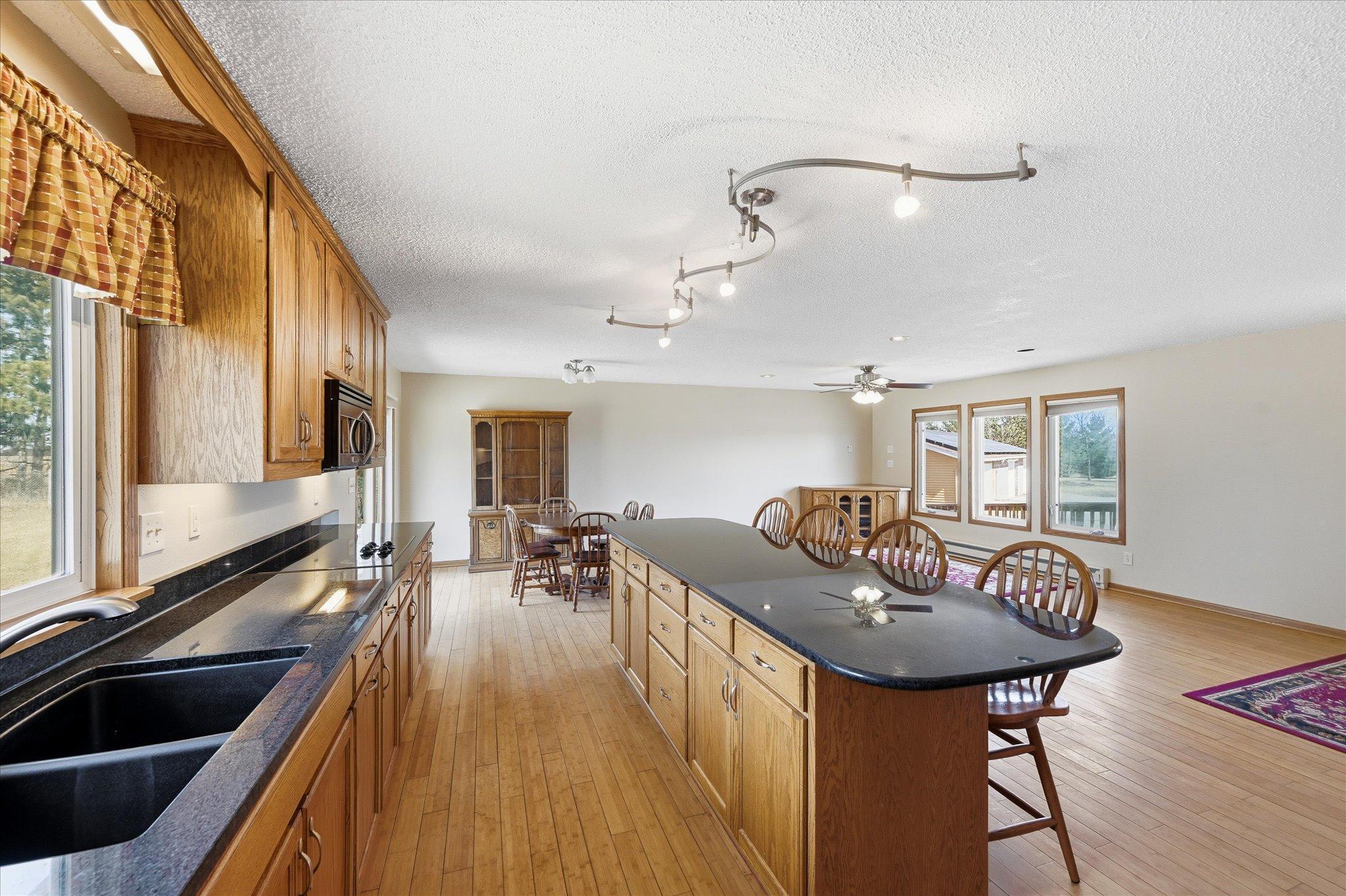 Abundance of cabinet space