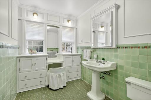 Upper level bathroom