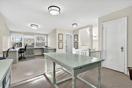 4th Bedroom? Office? Private Nanny or Guest Space? Large oversized flex space on 3rd floor.