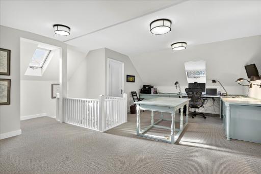 4th Bedroom? Office? Private Nanny or Guest Space? Large oversized flex space on 3rd floor.