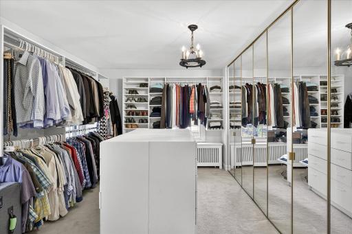 Huge closet off the owner's suite
