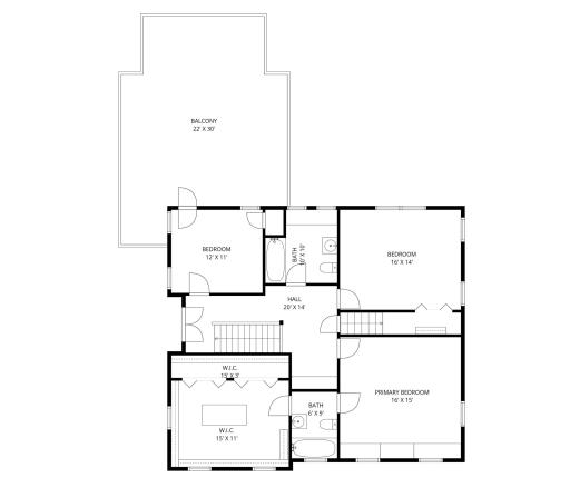Upper Level (2nd Floor) - 1,298 finished sq ft Plan.jpg