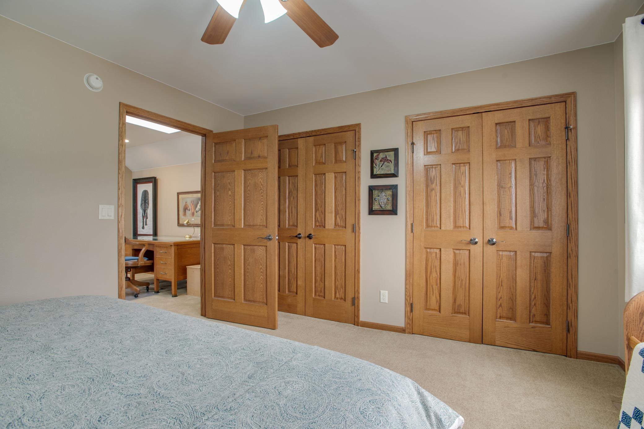 Bedroom 3 - Double Closets