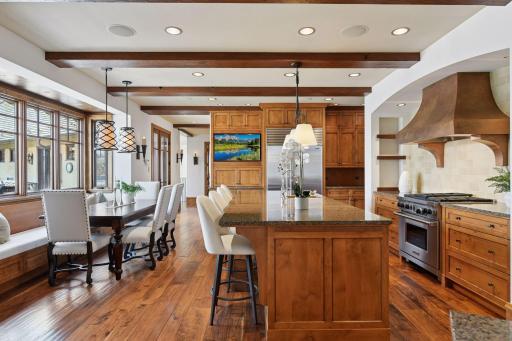 High-end stainless steel appliances