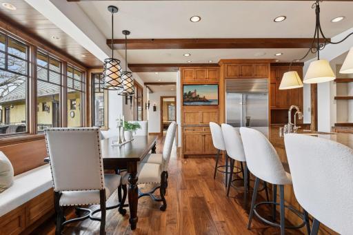 The floor plan flows seamlessly from room to room