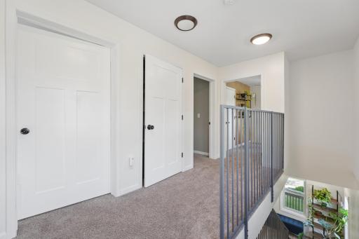 Retreat to the second level, featuring thoughtfully designed bedrooms and a flexible home office