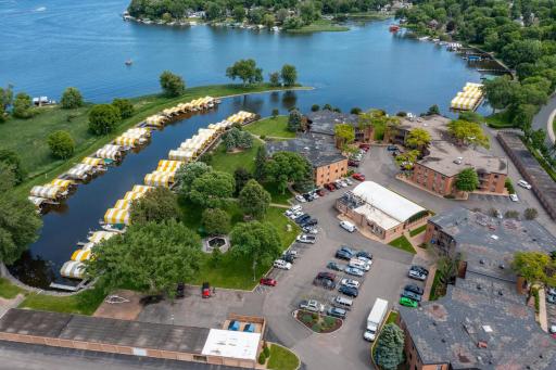 Most of the resident docks are located in a quiet cove offering some protection from wind and large waves. Ask a resident about renting a dock for the season!