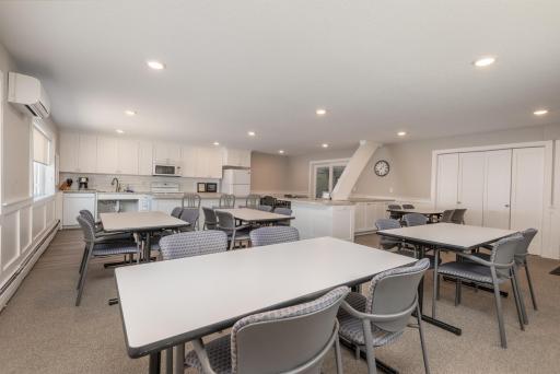 This spacious party room is located near the pool and was remodeled in 2023. A convenient nearby space to entertain for a very small fee.