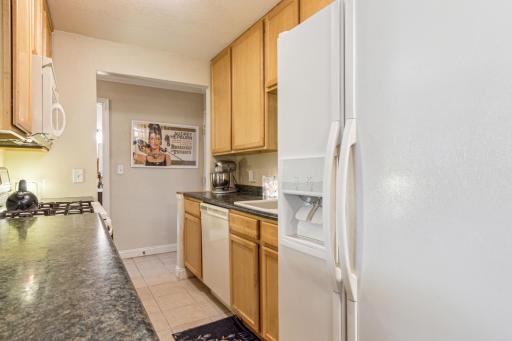 Another view of the kitchen