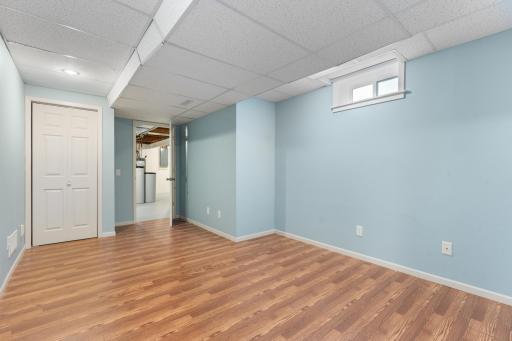 Lower level flex room