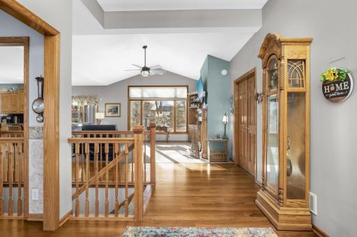 Beautiful flow into the main living area.