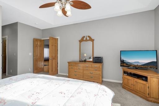 Space for a king size bed.