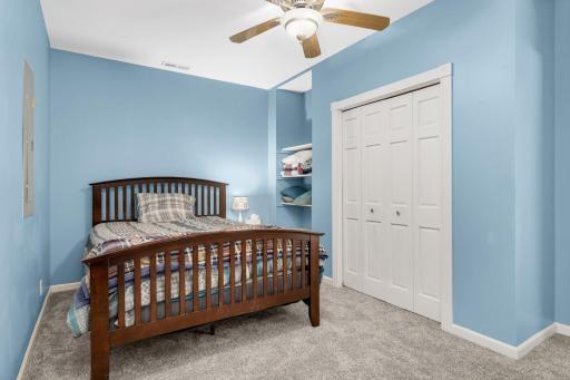 Fourth bedroom in the lower level.