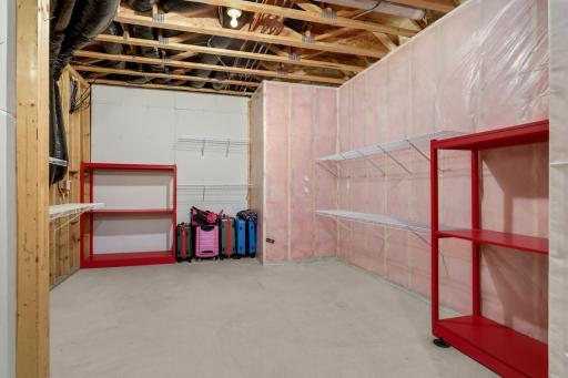 Extra space for a hobbies.