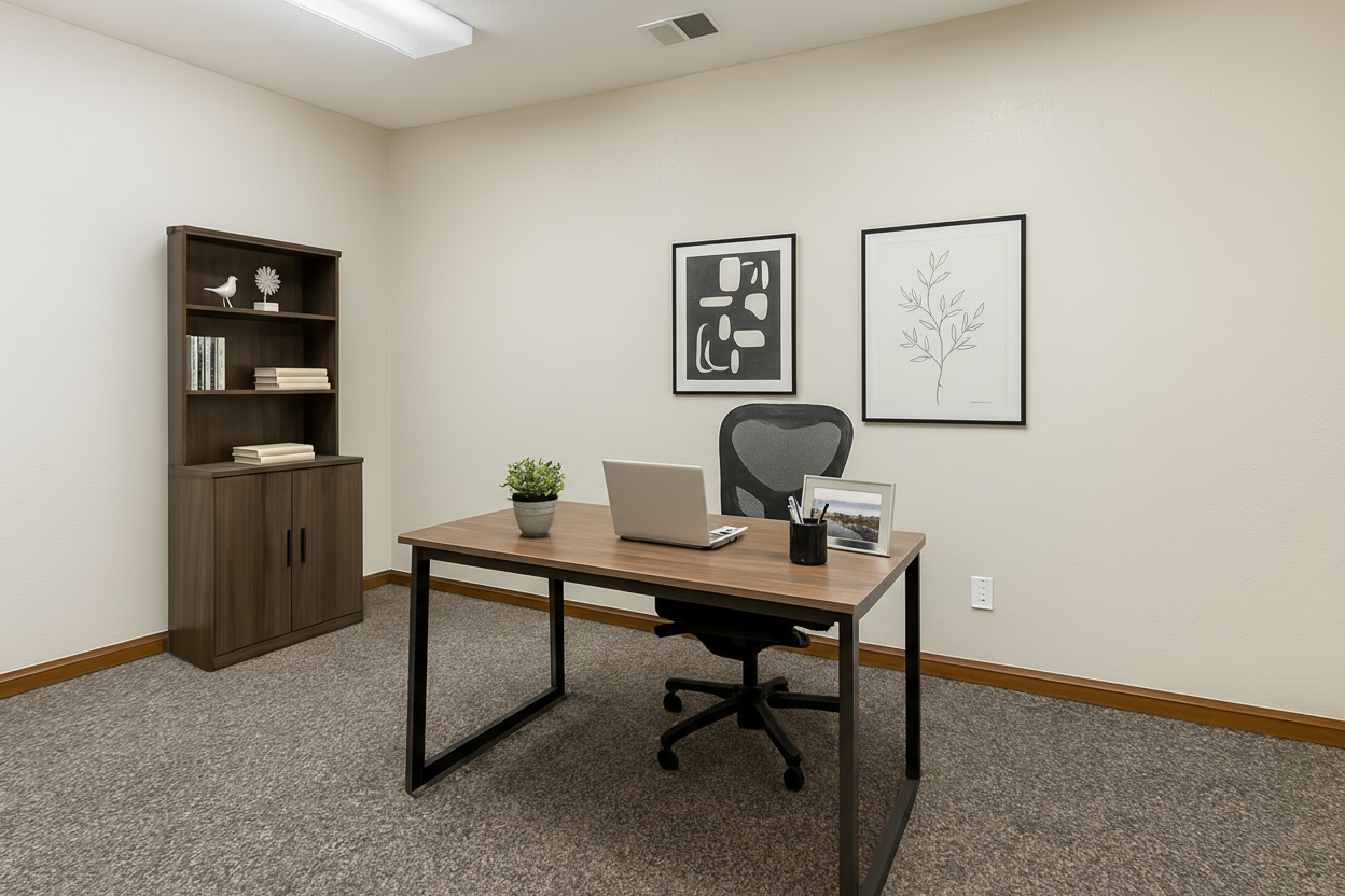 Virtually Staged Office #2