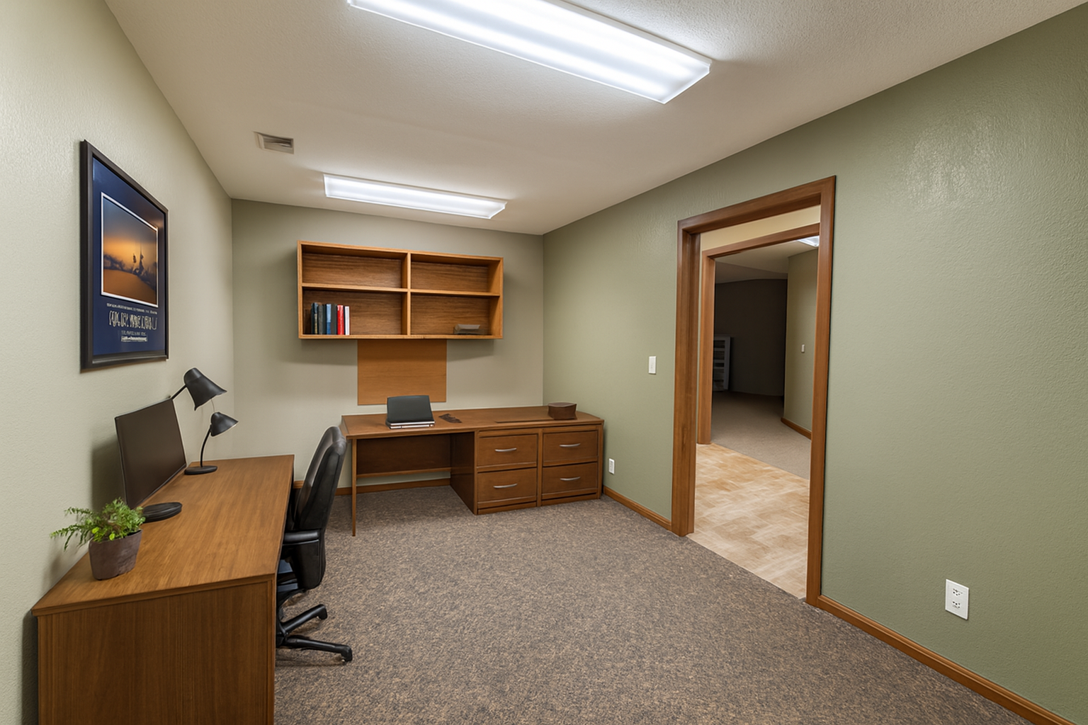 Virtually Staged Office #3