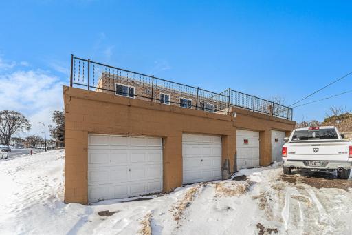 Garage spaces could be rented out for additional income. There are 5 - studios
2 - 1 bedroom 6 - 2 bedroom units
(13 total living units)
With 3 offices and bathroom that could be rented.