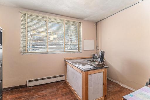 Separate office space, could rent out for additional income.
