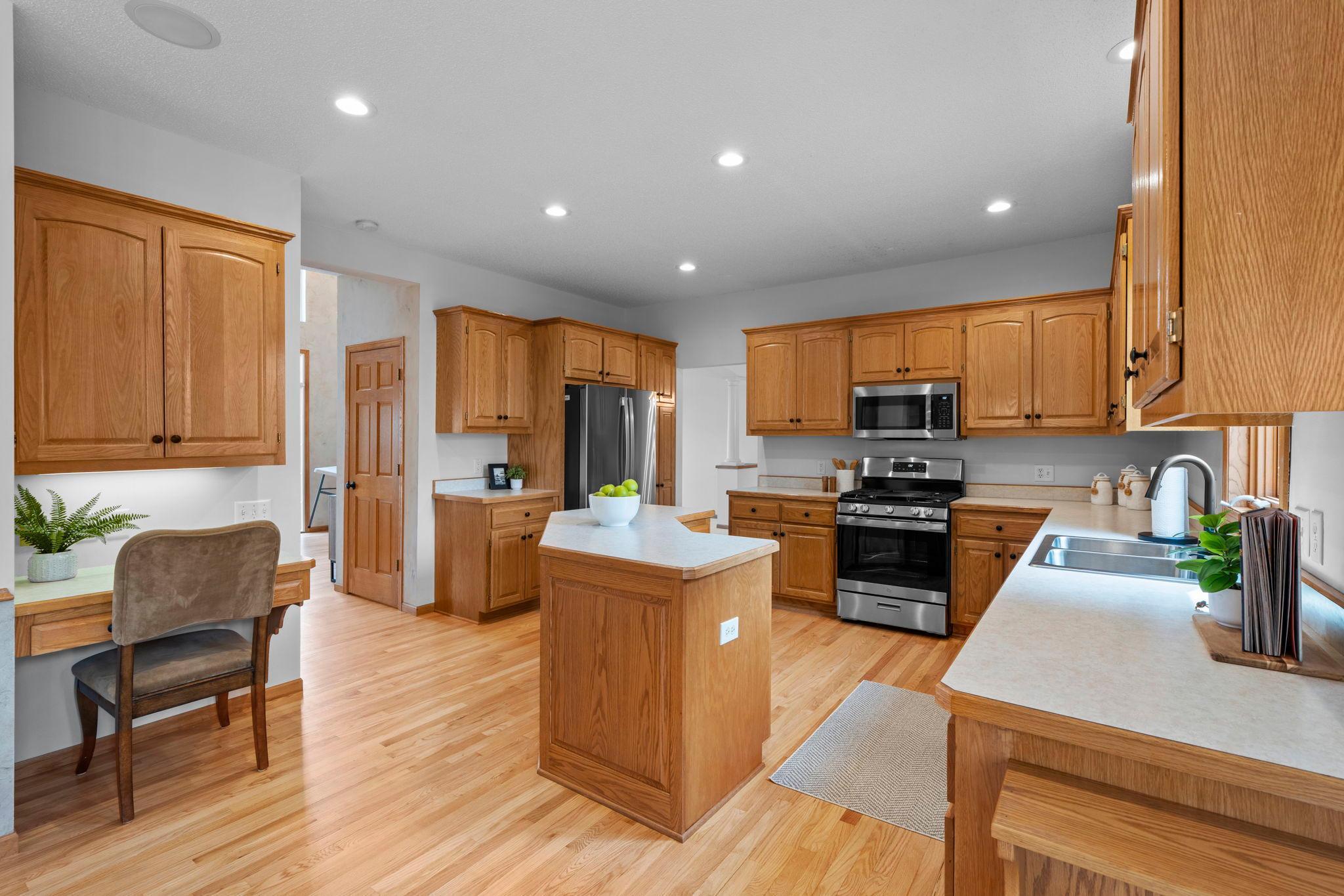Refinished Hardwood Flooring