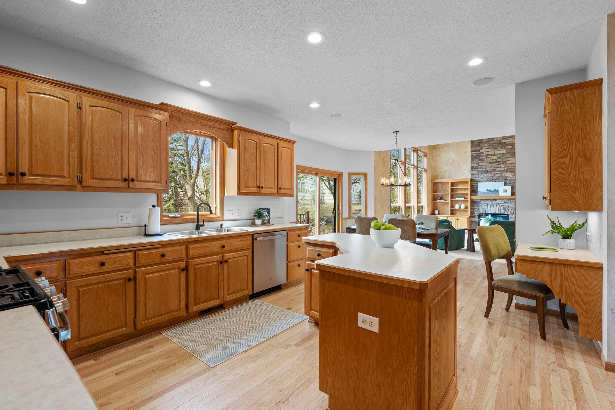 Open Concept Kitchen