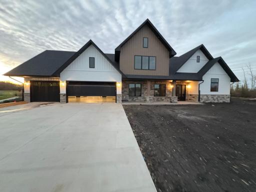 Front Exterior Custom Slab on Grade Build