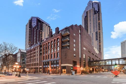 Photo for 198 6th Street E, 501, Saint Paul, MN 55101 - listing #6813919 View from the intersection of Sibley and 6th Street