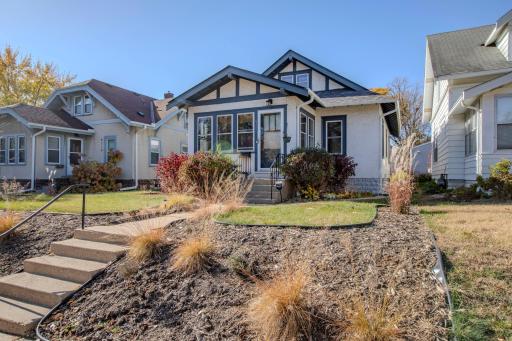 Photo for 4206 19th Avenue S, Minneapolis, MN 55407 - listing #6814078 Adorable curb appeal with a well-kept lawn, newer roof, and updated windows.