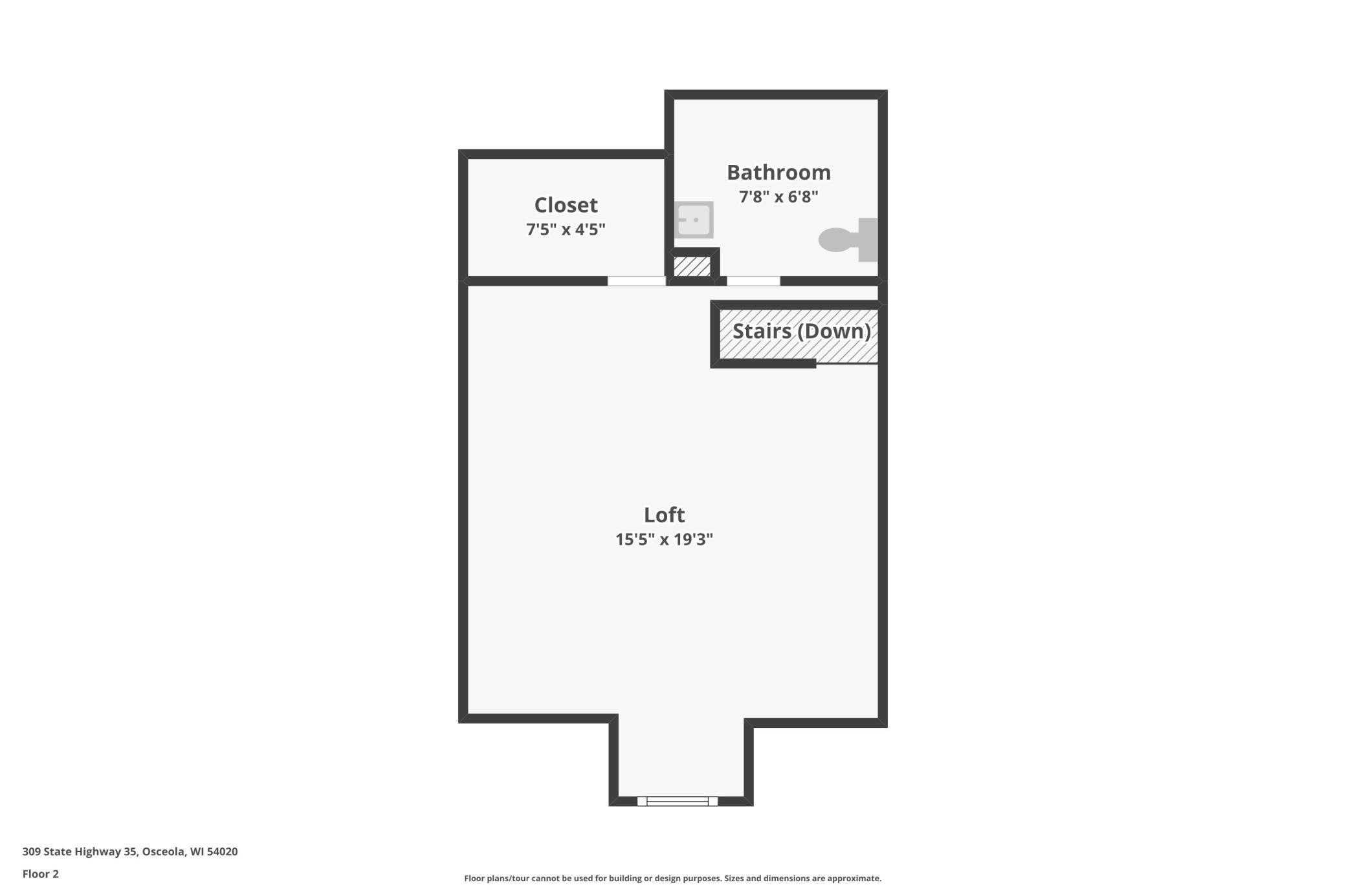 Floorplan upper level