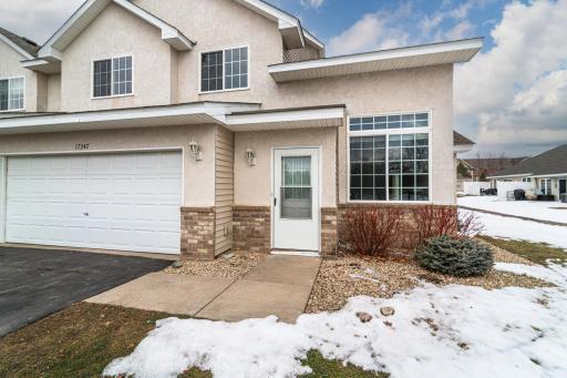 Nice, clean SOUTH-FACING 2BR 2BA townhome with an open, bright floor plan and large windows.