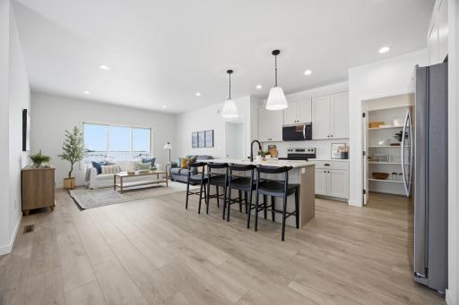 Kitchen to Living Room