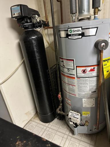 Water heater & softener