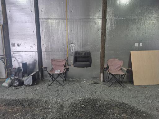 Building near heat source