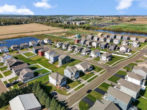 Walking trails that lead up into the HS!