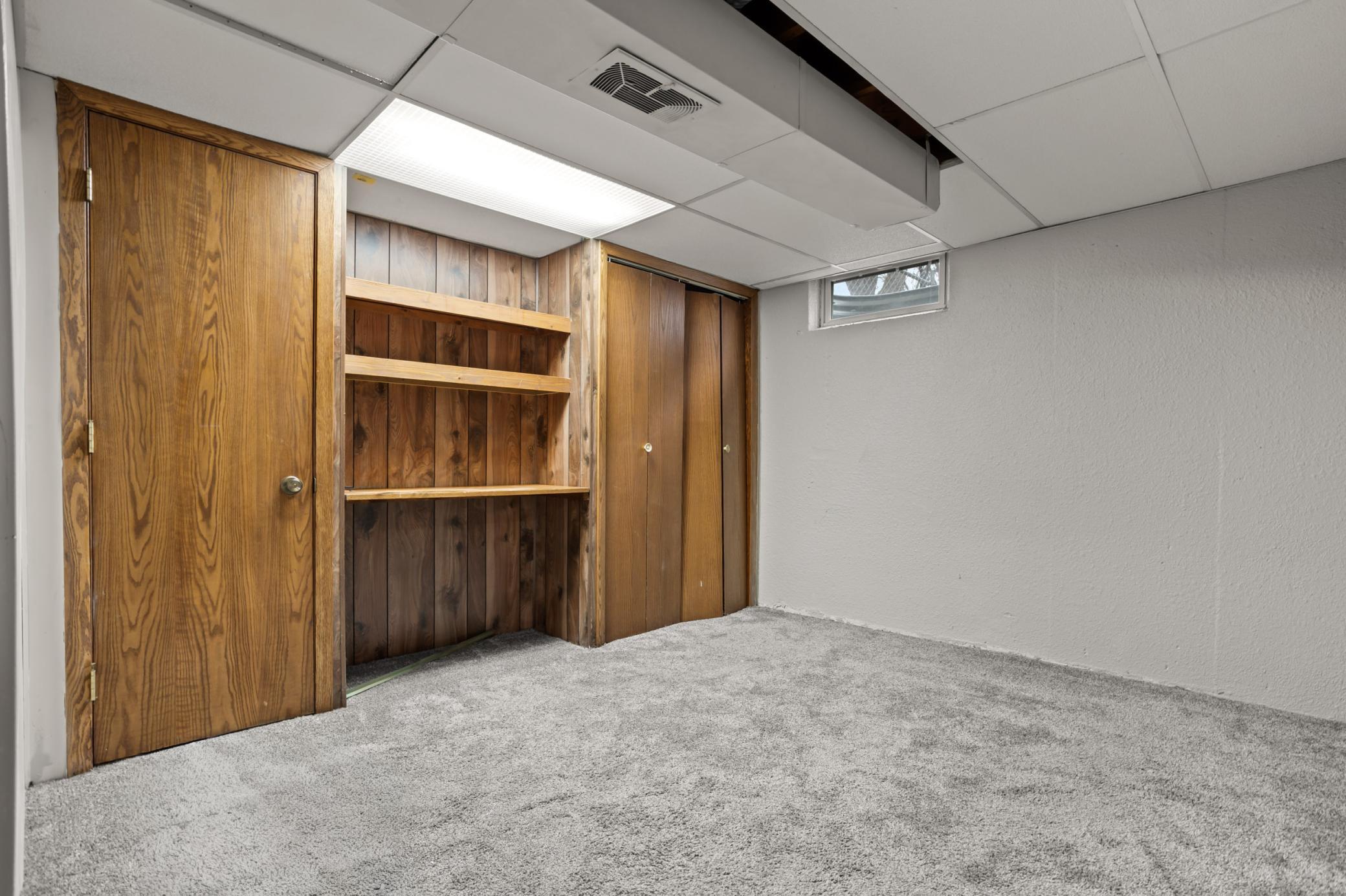 Basement bonus room