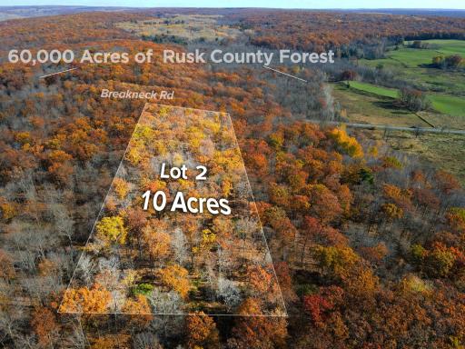 Photo for Lot 2 Breakneck Road, Birchwood, WI 54817 - listing #6815083 Lot 2 Breakneck Road, Birchwood, WI 54817