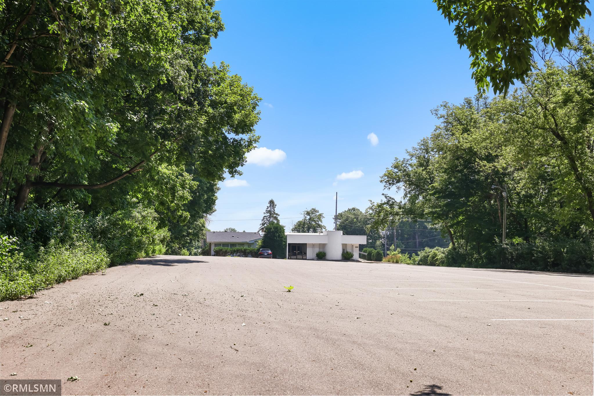 Front entrance, 60 parking