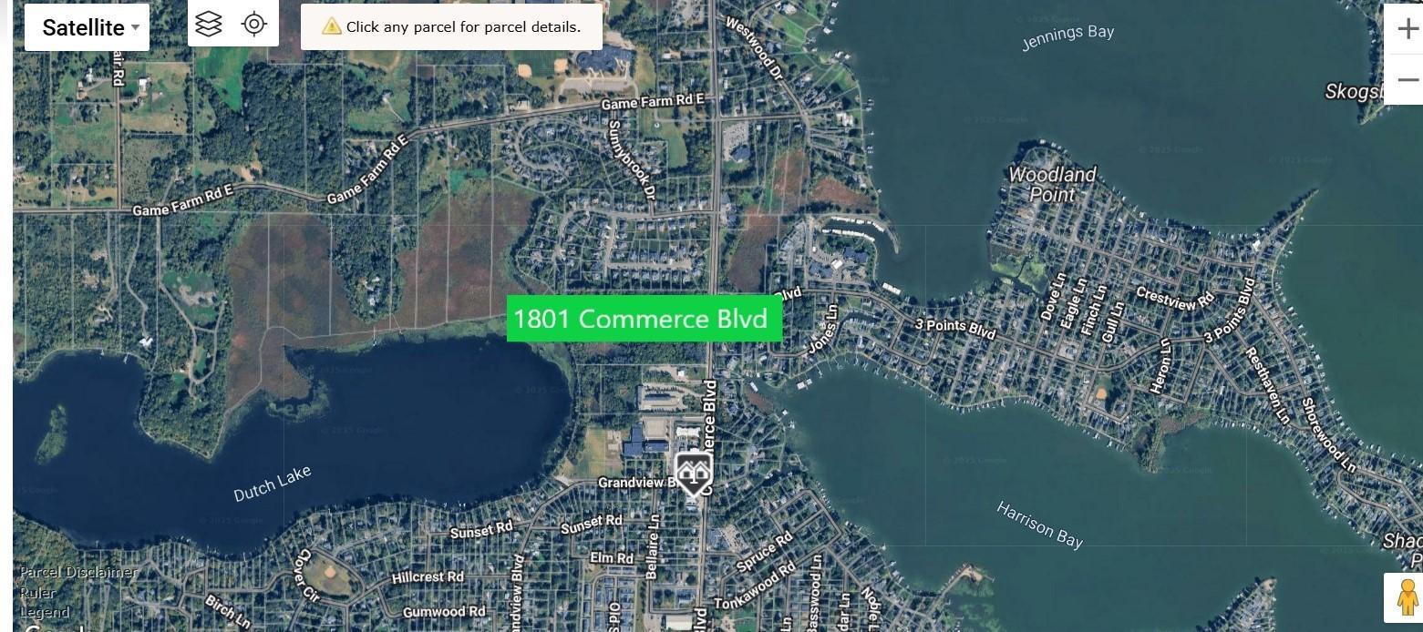 Aerial: Lake Minnetonka view