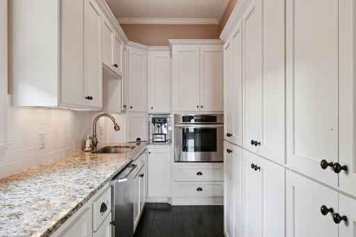 Another wall oven and oversized dishwasher for baking pans and overflow
