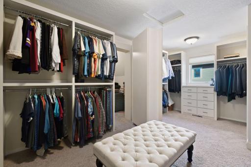 Secret room...just pull out the shoe storage cabinet