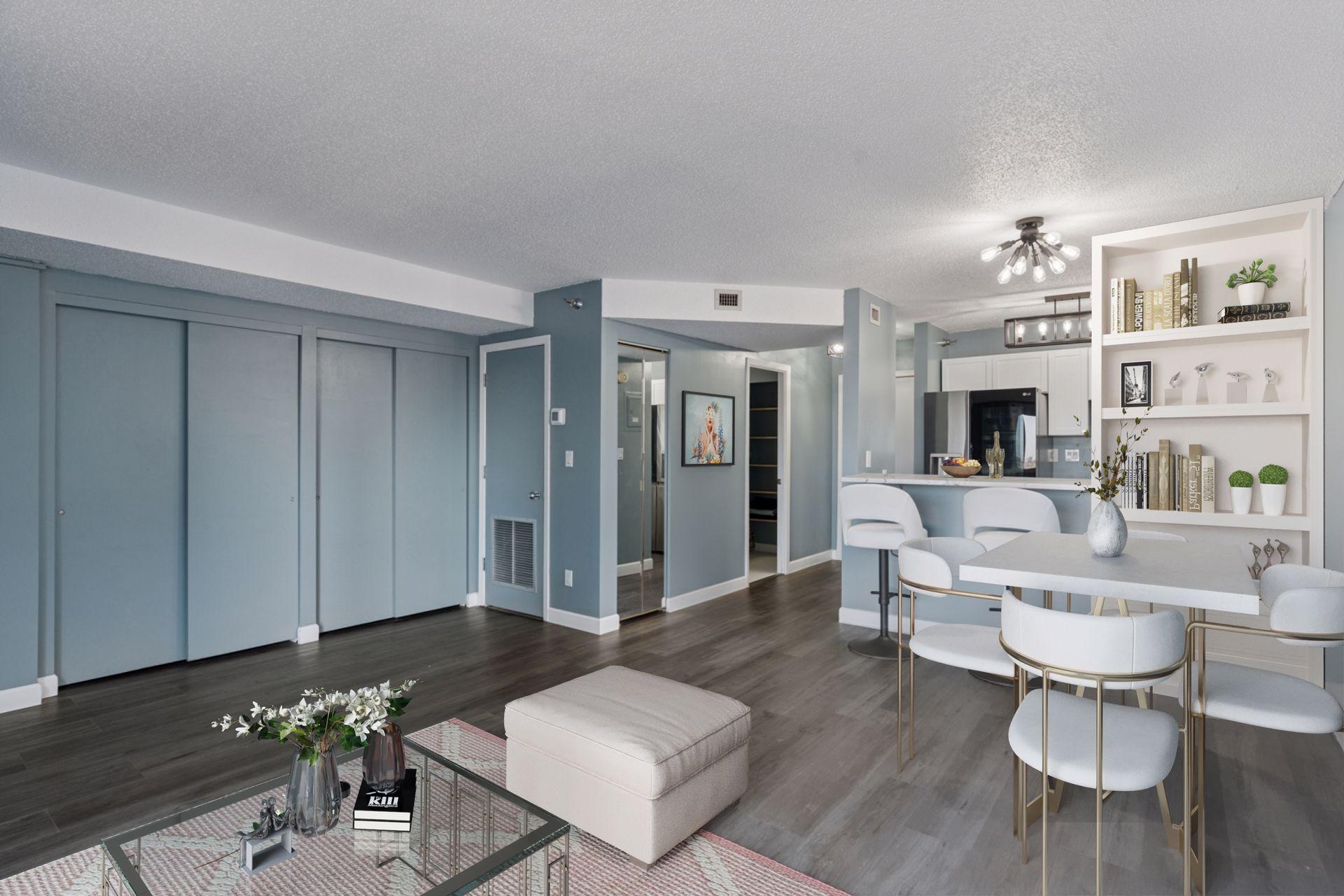 Virtual staged studio